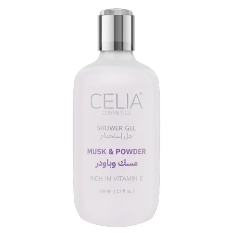 Гель для душа с мускусом и порошком 500 мл от Celia