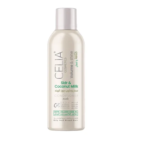 Celia Zedern- und Kokosmilch Conditioner für fettiges und Mischhaar 500 ml