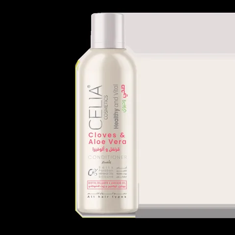 Zimt- und Aloe Vera-Haarbalsam für alle Haartypen 500 ml von Celia