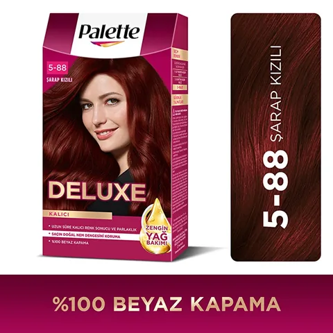 Palette صبغة شعر باليت ديلوكس 5-889 أحمر نبيذي