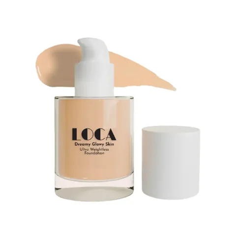 Luka 02 Dreamy Glow Leichte Foundation Warm Mittel Hell Cappuccino