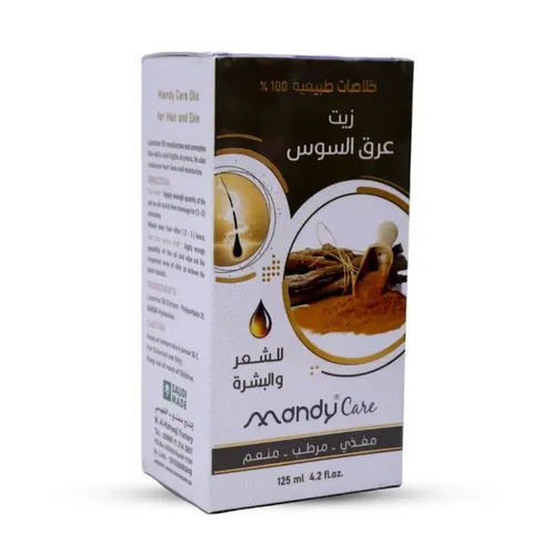Mandy Care Licorice Oil For Hair And Skin 125 ml