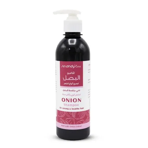 Onion Shampoo for All Hair Types by Mandy Care 400ml