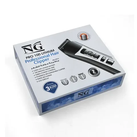 Ng Pro 100 lithium Professional Hair Clipper Different 3 blade Set