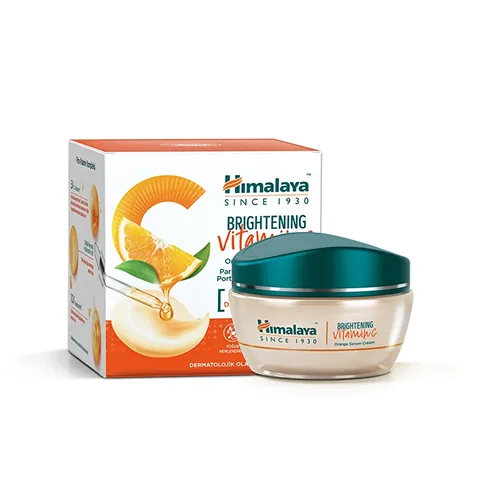 Himalaya هيمالايا برايتنينغ كريم سيروم بخلاصة البرتقال وفيتامين سي لتفتيح البشرة ٥٠ مل