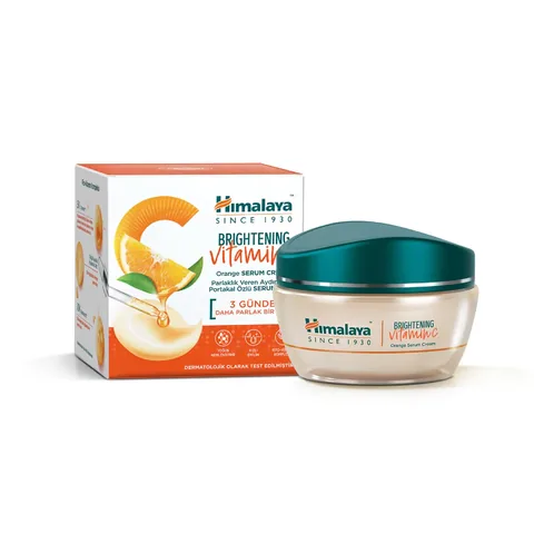Himalaya هيمالايا برايتنينغ كريم سيروم بخلاصة البرتقال وفيتامين سي لتفتيح البشرة ٥٠ مل