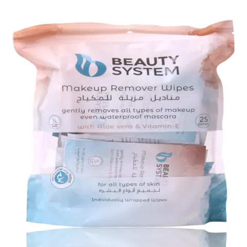 Make-up Entferner Tücher 25 Tücher von Beauty System