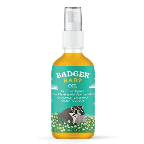 زيت الأطفال 118 مل من بادجر Badger
