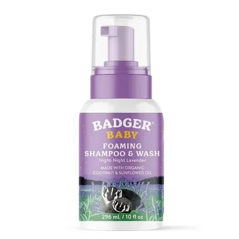 شامبو بادجر العضوي للأطفال للشعر والجسم 296 مل Badger