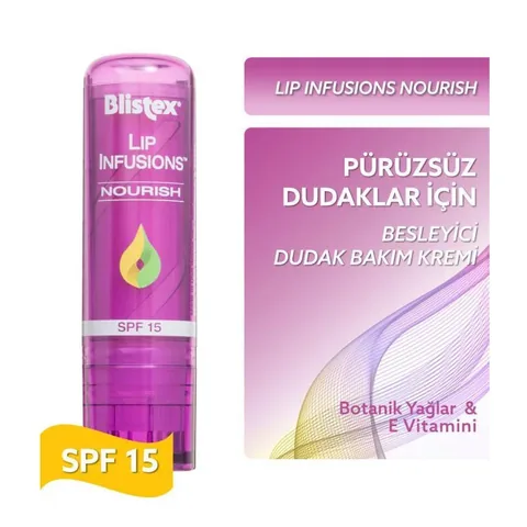 Erleben Sie glatte, genährte Lippen mit Blistex LSF15