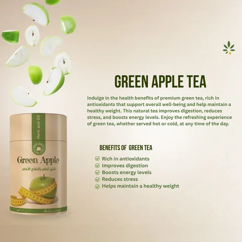 Green Tea with Green Apple Course – from Herb & Oil