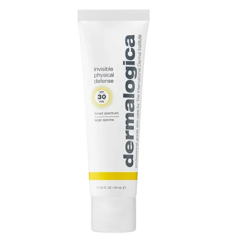 Dermalogica كريم الحماية من الشمس ديرمالوجيكا إنفيزيبل فيزيكال ديفينس بعامل حماية 30، 50 مل