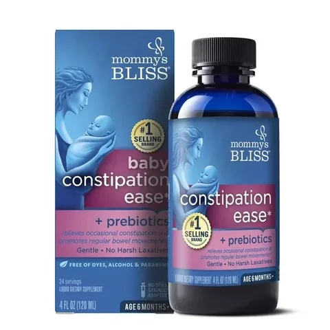 Мягкое средство от запоров для детей с пребиотиками 120 мл от Mommys Bliss