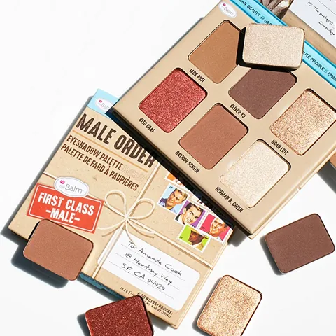 Тени для век Thebalm Male Order Палитра First Class Male