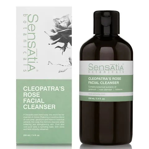 Sensatia Botanicals منظف الوجه سينساتيا بوتانيكالز كليوباترا روز 220 مل