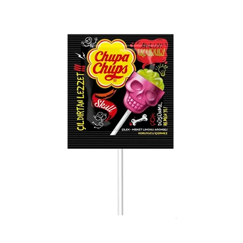 Chupa Chups تشوبا تشوبس 3 دي جمجمة الفراولة والليمون