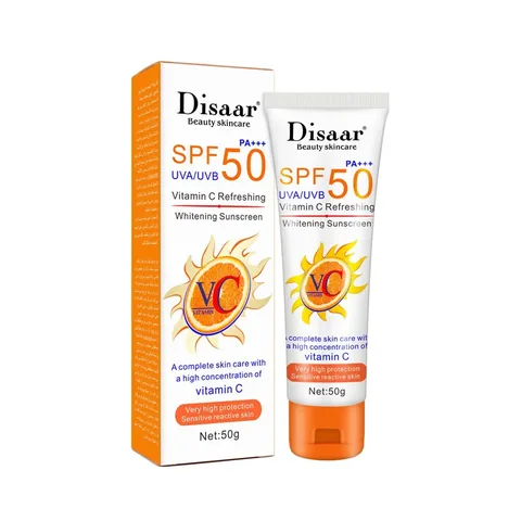 Desar Sonnencreme LSF 50 und Hautaufhellung mit Vitamin C, 50g