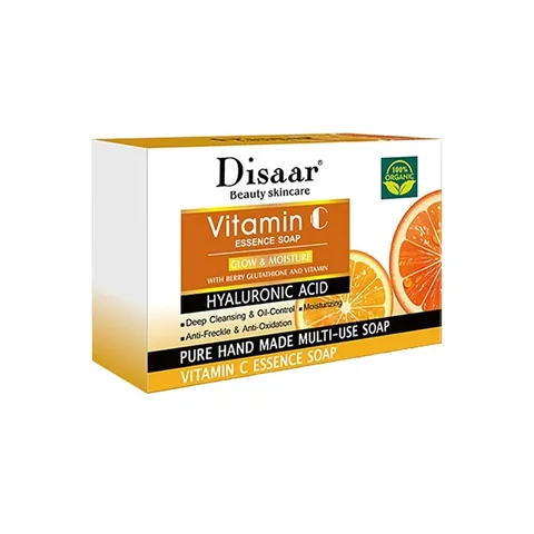 Feuchtigkeitsspendende Seife mit Vitamin C und Hyaluronsäure 100g von Desar