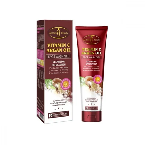 Умывалка для лица с аргановым маслом и витамином C 100 мл от Itchen Beauty