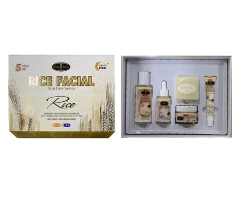 Natural Rice Skincare Set - Five Products by Cosmetic Solutions