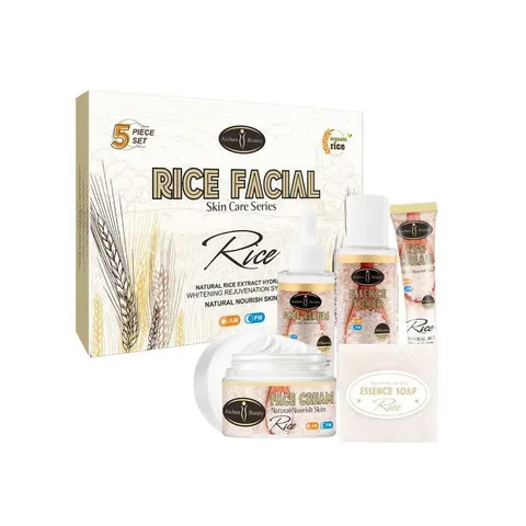 Natural Rice Skincare Set - Five Products by Cosmetic Solutions