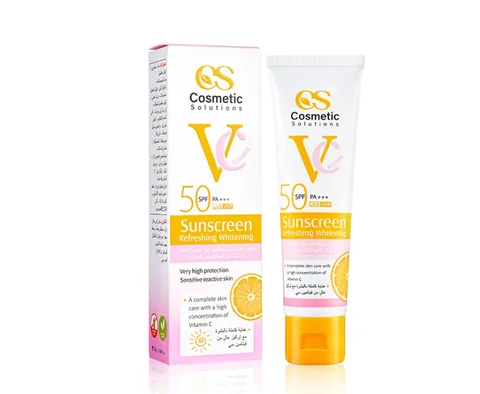 Косметическое средство Крем с витамином C Солнцезащитный (SPF-50+++) 50г от Cosmetic Solution