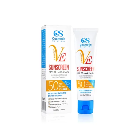 Крем для загара с витамином E (50 SPF+++) от Cosmetic Solutions