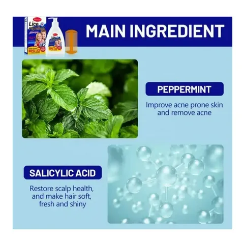 Dysar Mint Lice Repellent Shampoo 300g