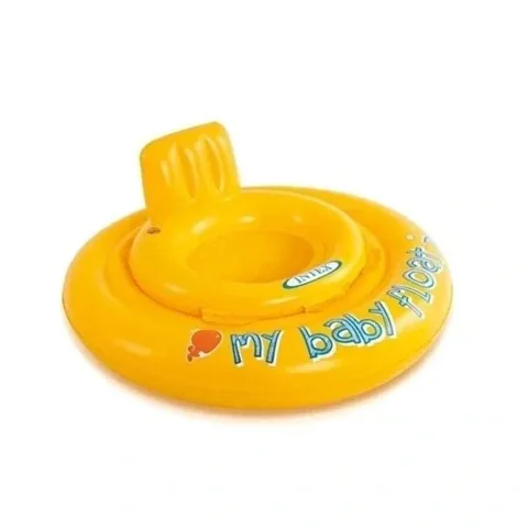 Intex Mein Baby Schwimmring - Gelbes Babyboot für 6-12 Monate