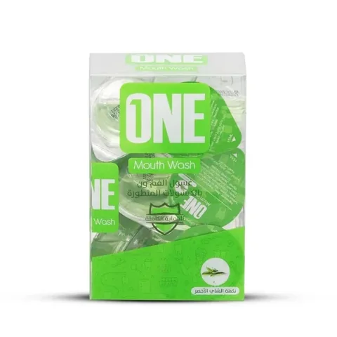 Полоскание рта со вкусом зеленого чая 20 капсул 15 мл от The One Touch