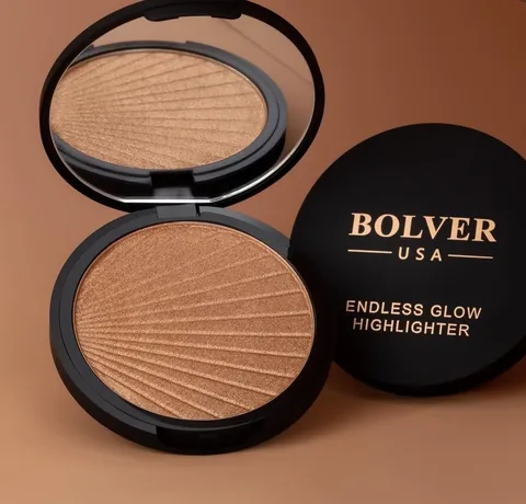 Bolver إضائة هايلايتر اندليس جلو ذهبية للوجه من بولفير H07