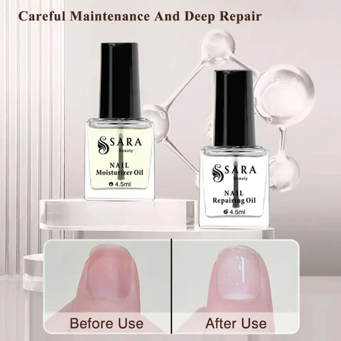 Sara Beauty Nail Moisturizer Set 2*4.5 ml