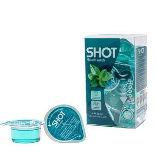 Shot Mouth Wash Mint Capsules - Instant Freshness On-the-Go
