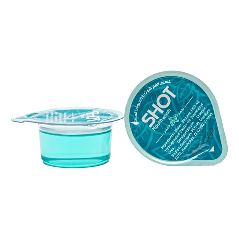 Shot Mouth Wash Mint Flavor 20 pcs 15 ml