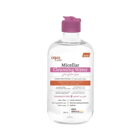 Koffein Mizellenwasser ohne Duft für die Entfernung von Make-up 500 ml von Covix Care