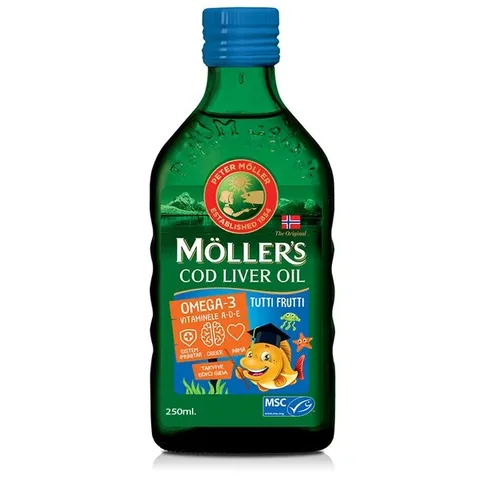 Möllers Omega-3 Fischöl Flüssigkeit 250 ml