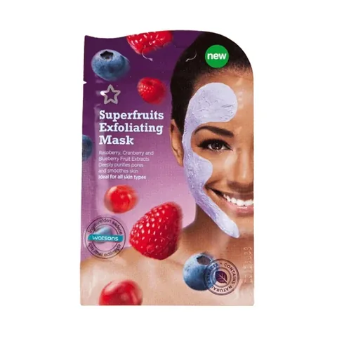 Очищающая маска для лица Superdrug с экстрактами суперфруктов 15 мл