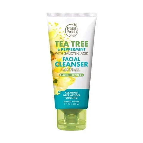 Petal Fresh Teebaumöl und Pfefferminze Gesichtsreiniger 200 ml