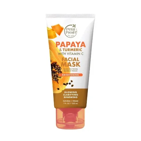 Маска для лица с папайей и куркумой с витамином C 200 мл от Petal Fresh