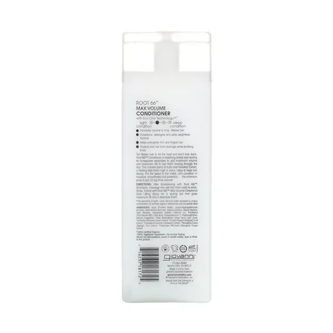 Giovanni Maximum Density Balm 66 for Damaged and Weak Hair - 250 ml