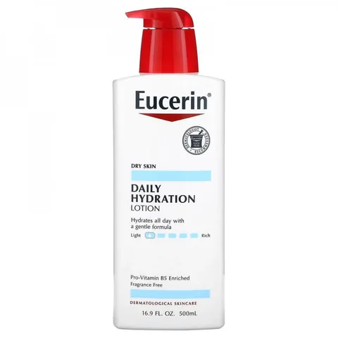 Eucerin Tägliche Feuchtigkeitslotion, Duftfrei, 500 ml von Eucerin