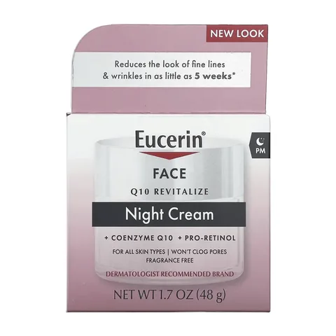 Eucerin Q10 Anti-Wrinkle Night Cream + Pro Retinol 48g