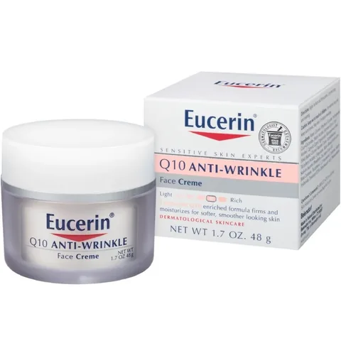 كريم الوجه بتركيبة Q10 المضاد للتجاعيد من يوسرين 48 جم Eucerin