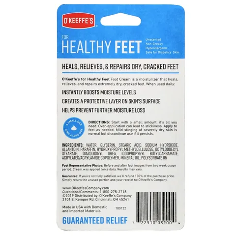 O'Keeffe's Foot Cream for Cracked Skin 91g