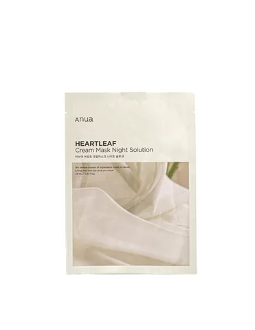 Heart Leaf Night Cream Mask, Anwa 25 ml
