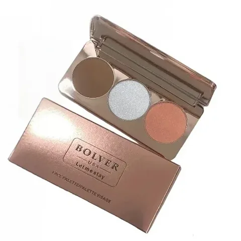 Bolver باليت الاضاءة الثلاثي للوجه لت مي ستاي من بولفير