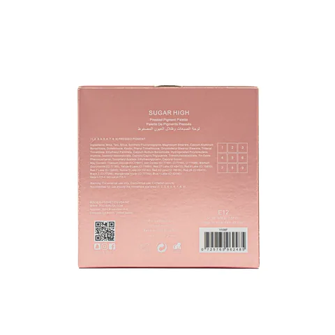 9-Color Eyeshadow Palette - By Polver E12