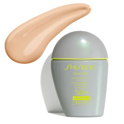 Shiseido شيسيدو سبورتس بي بي بعامل حماية من الشمس 50 + واقي من الشمس فاتح/طبيعي 30 مل