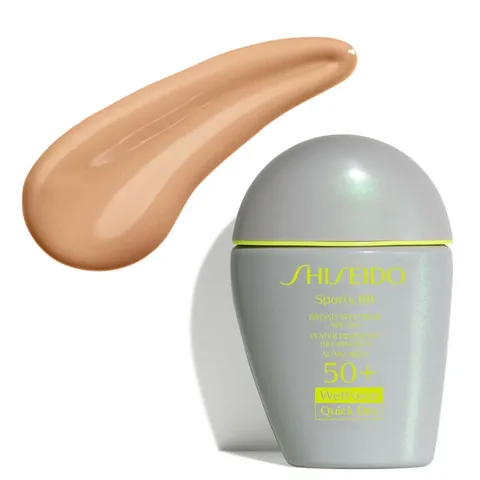 Shiseido شيسيدو سبورتس بي بي واقي من الشمس بعامل حماية من الشمس 50+ متوسط داكن 30 مل