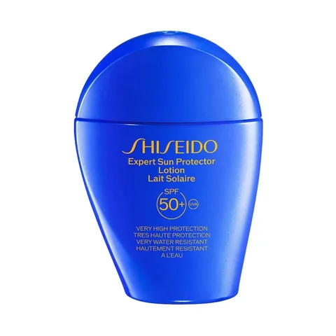 Солнцезащитный лосьон Shiseido Blue Expert SPF 50+ 50 мл